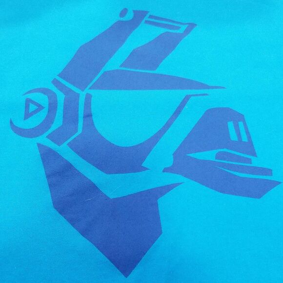 fortnite t shirt dj yonder blue short sleeve nwot never worn size xl - Picture 2 of 11